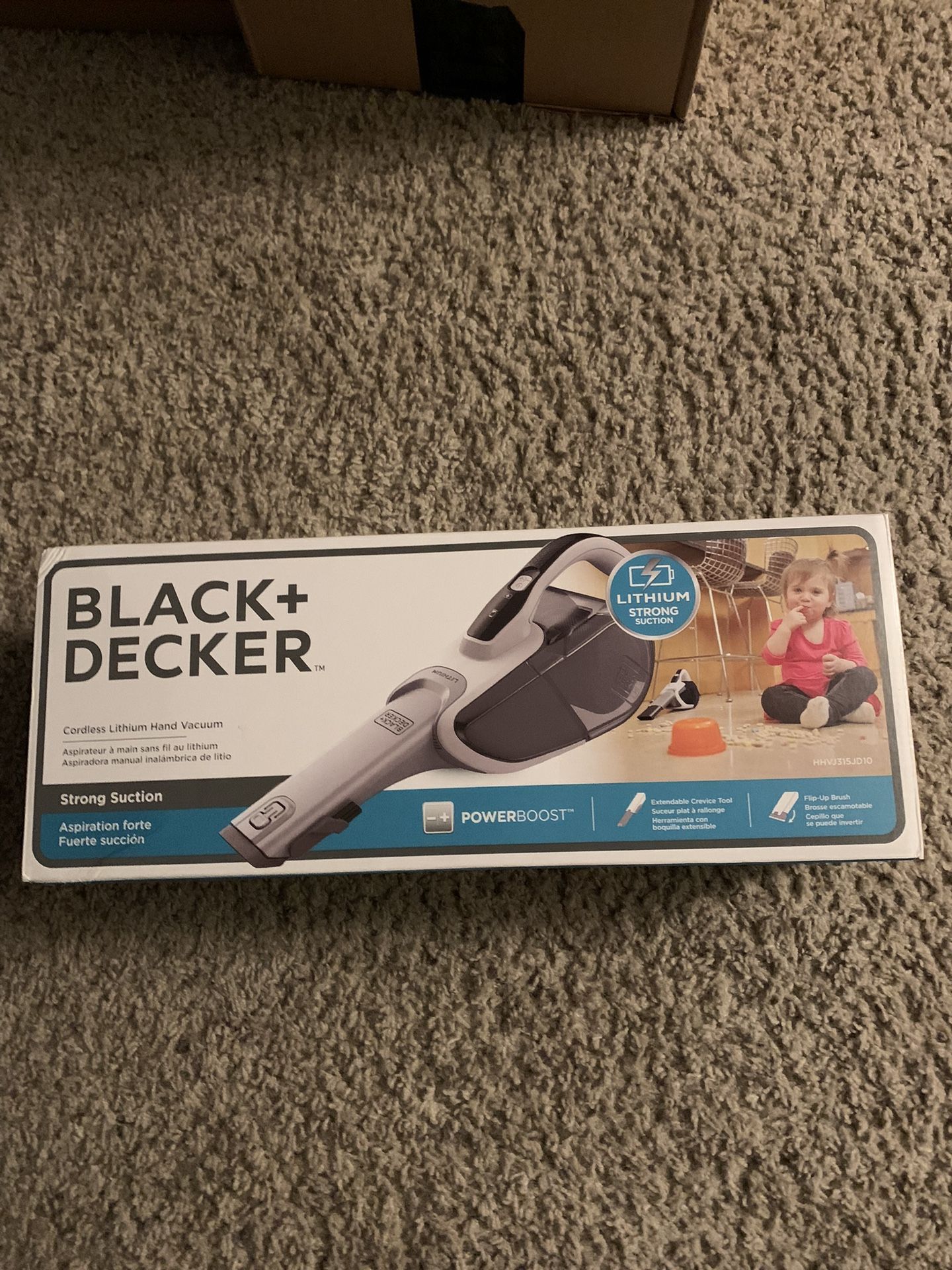 Black + Decker Cordless Lithium Hand Vaccum