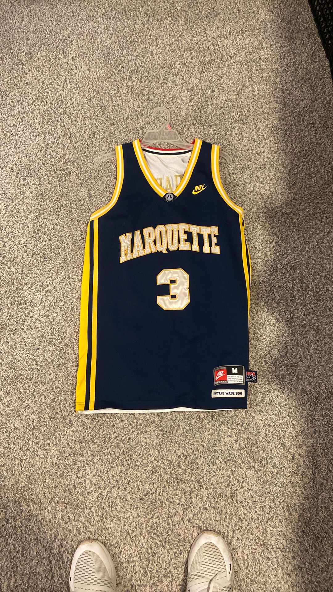 Dwayne Wade Marquette Jersey