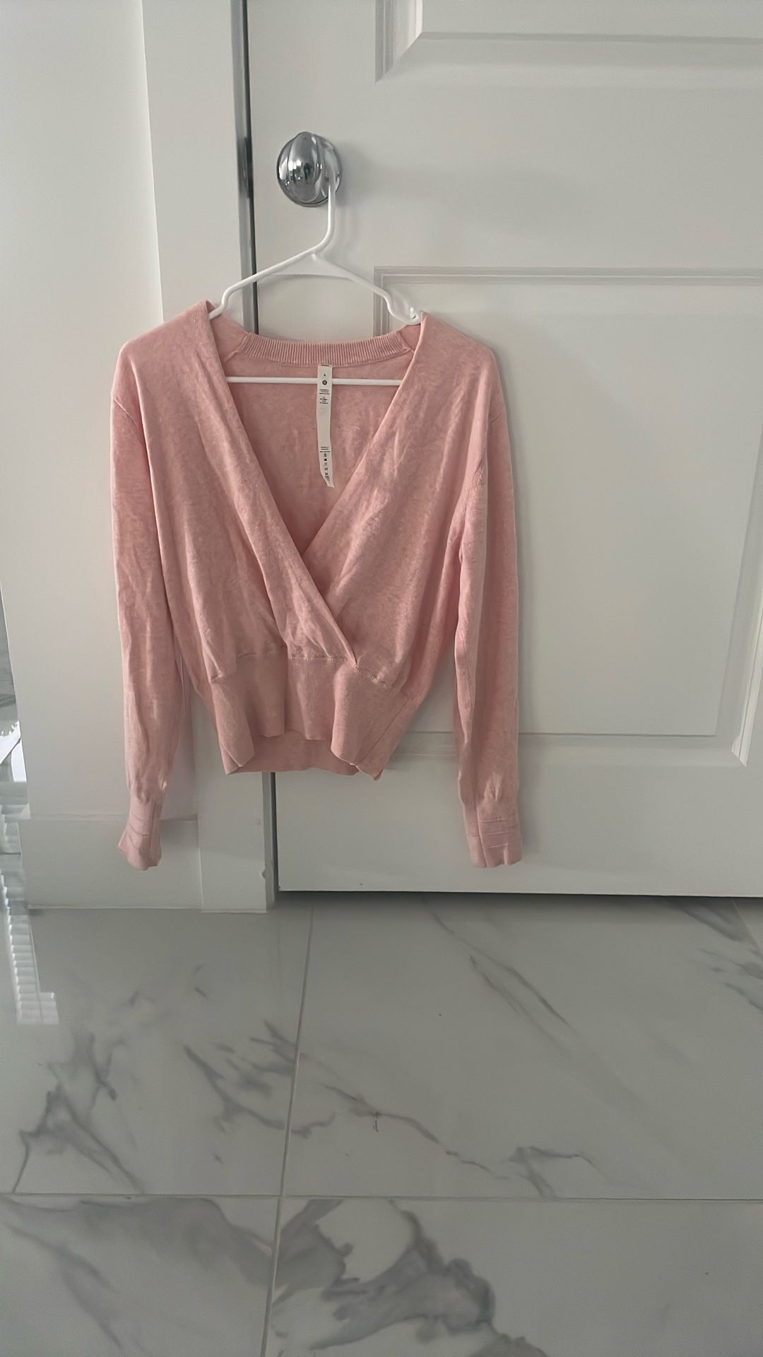 New Lululemon Cashmere/ Cotton Sweater With Tags