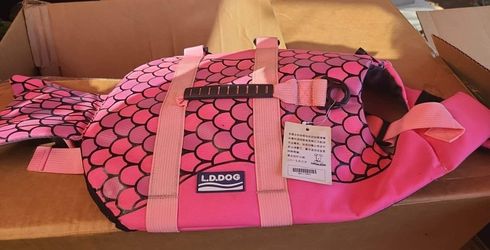 Medium Mermaid Dog Swimming Vest