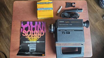 Kodak Ektasound 140 Movie Camera Kit