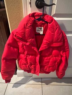 Peregrine Red Puffer Down Jacket