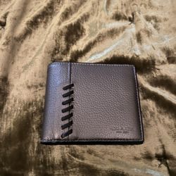 Leather Coach Wallet 