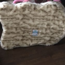 Dog Faux Fur Orthopedic Bed