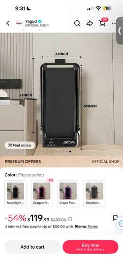 Walking Pad - Treadmill