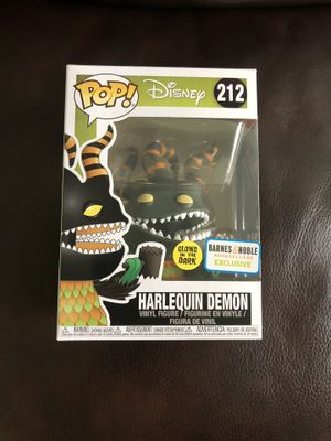 Funko Pop Gitd Harlequin Demon Nightmare Before Christmas