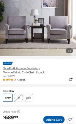 2 pair of chairs