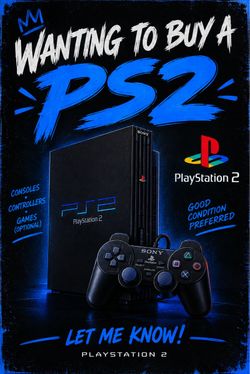 Wanting to buy/trade a ps2