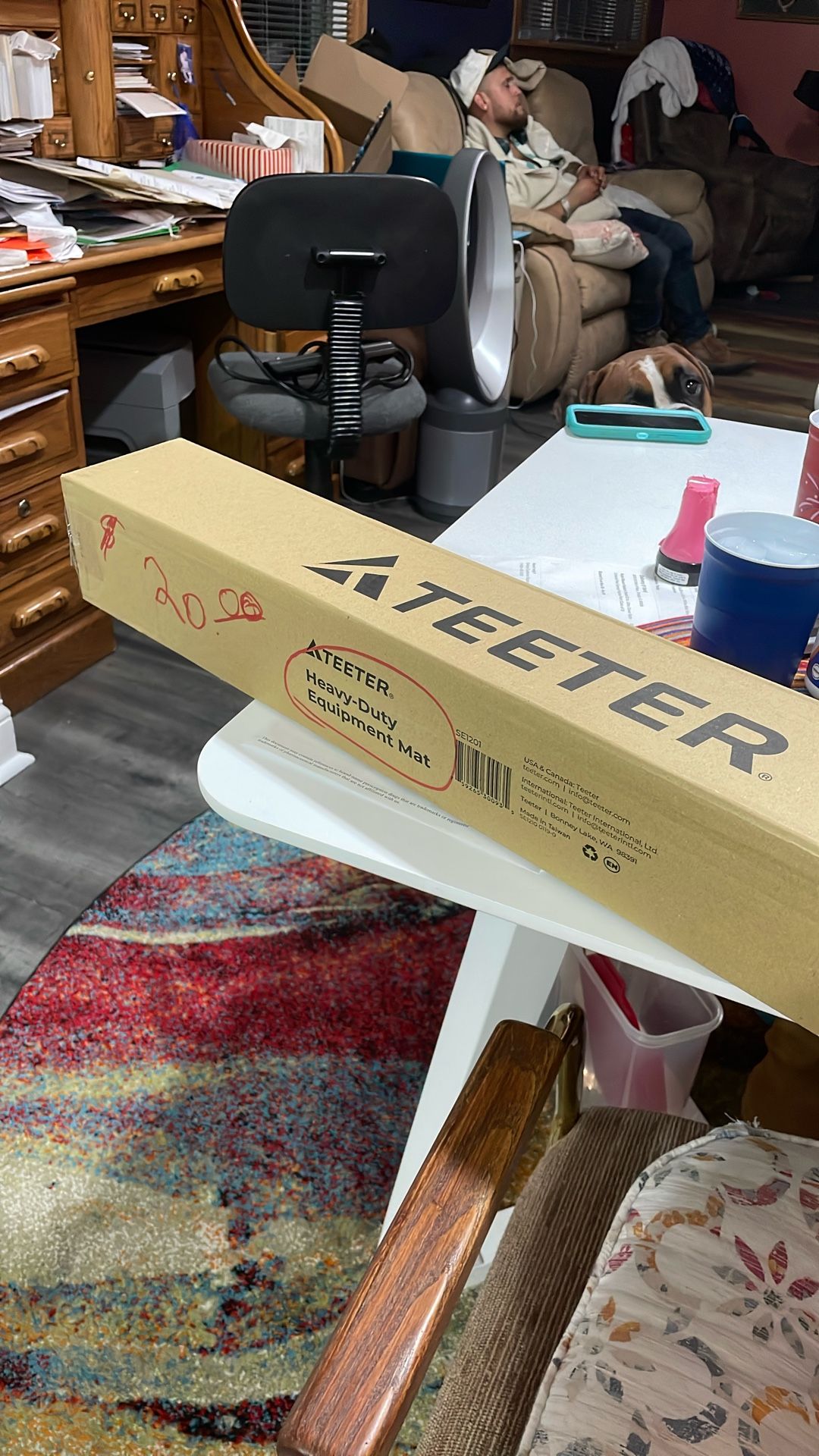 Teeter Equipment Mat