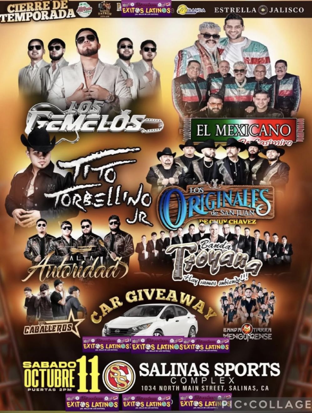 Los Gemelos … Tickets For Salinas Rodéo 