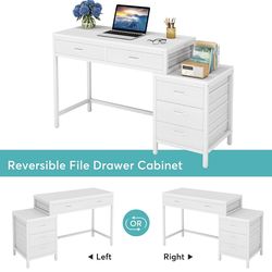 📦 NEW IN BOX Tribesigns 5-Drawer Desk / Vanity - Local Delivery