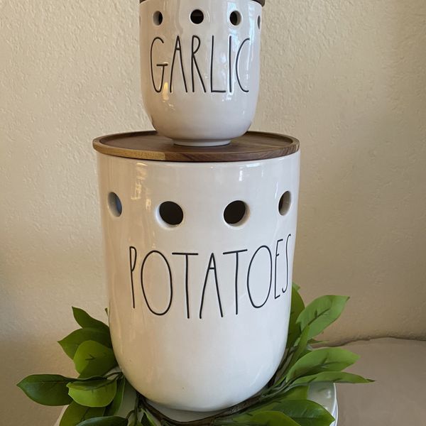 Rae Dunn Potatoes and Garlic for Sale in Ontario, CA OfferUp