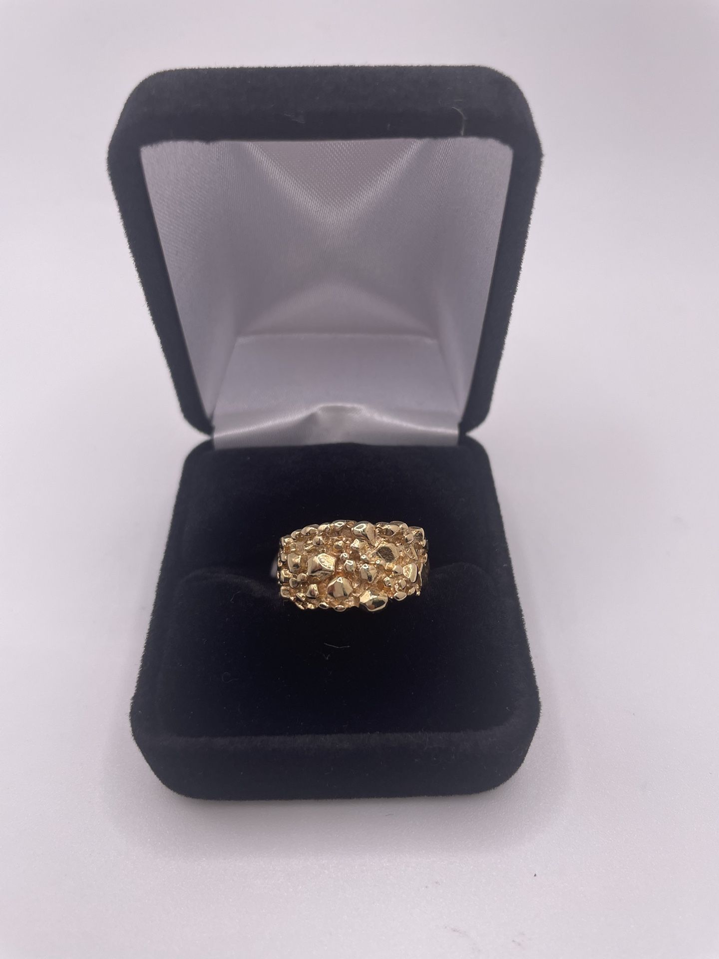 14k, 10. 3grams, Nugget Ring