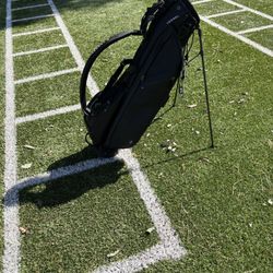Vessel Premium Golf Stand Bag – Black – With Tags