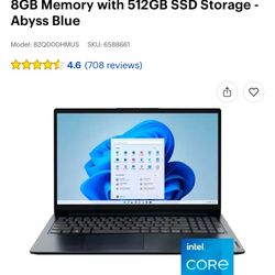 Lenovo - IdeaPad 1i 15.6 Full HD Touchscreen Laptop