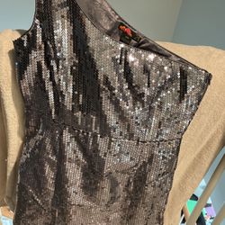 Beautiful Silver Sequin Dress Brand New, Never Worn Tag Still On