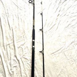 Great Condition 8ft Olympic Tuff-Tip 2 Piece Medium Action, Fishing Rod. 