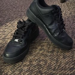 Black Air Force 1s 