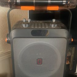 Karaoke Machine And X2 Microphone 