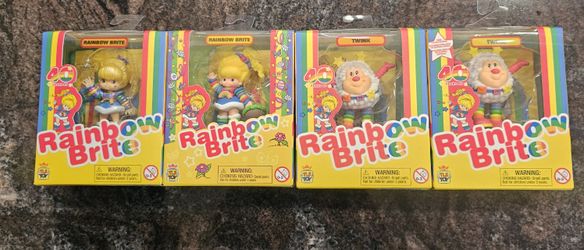 Rainbow Brite Cheebee Chase Figures 