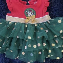 Disney Christmas Baby Dress