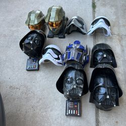Star Wars Halo Transformers Helmets 