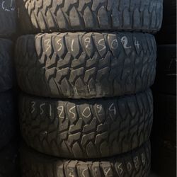 Used Tires Set Size 35x12.50R24 Haida M/T