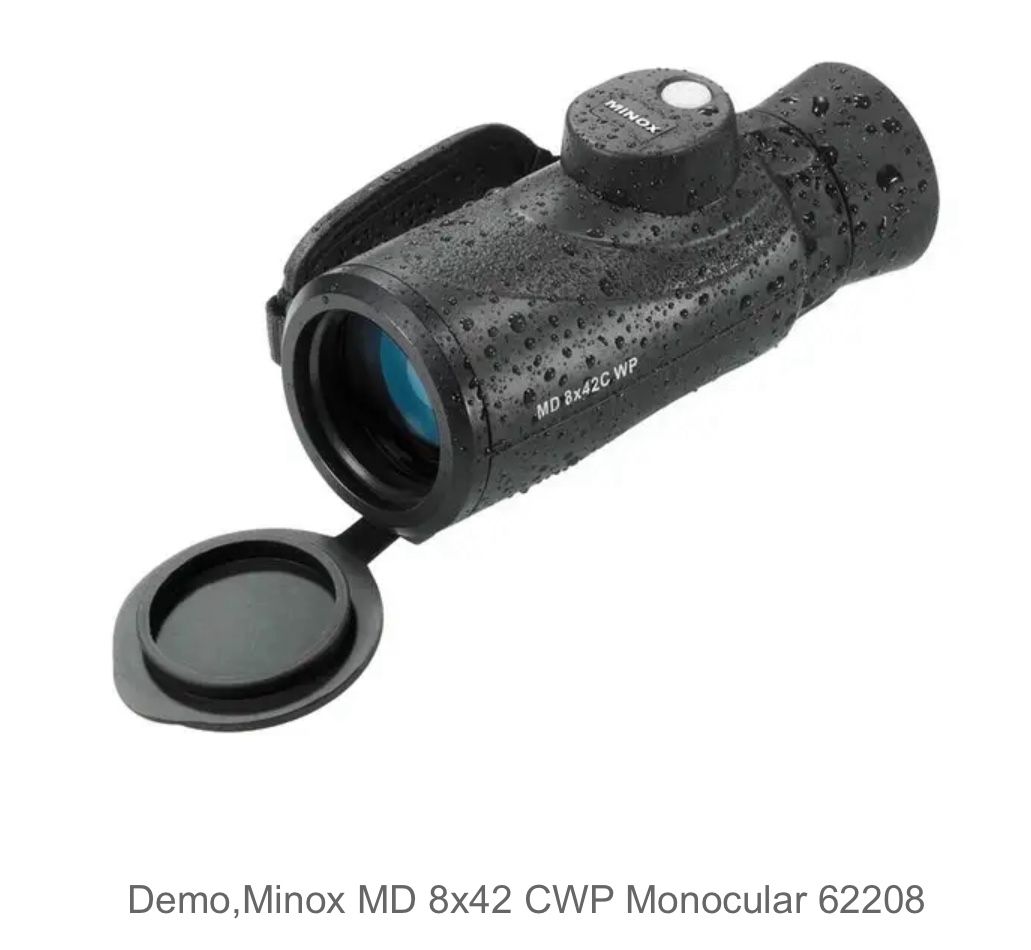 Minox MD 8x42 CWP Waterproof Monocular w/Reticle