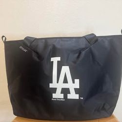 LA Logo 24 Can Soft Cooler Picnic Tote Bag
