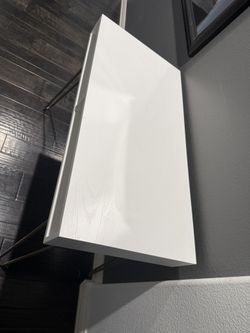 Writing Desk With Storage White