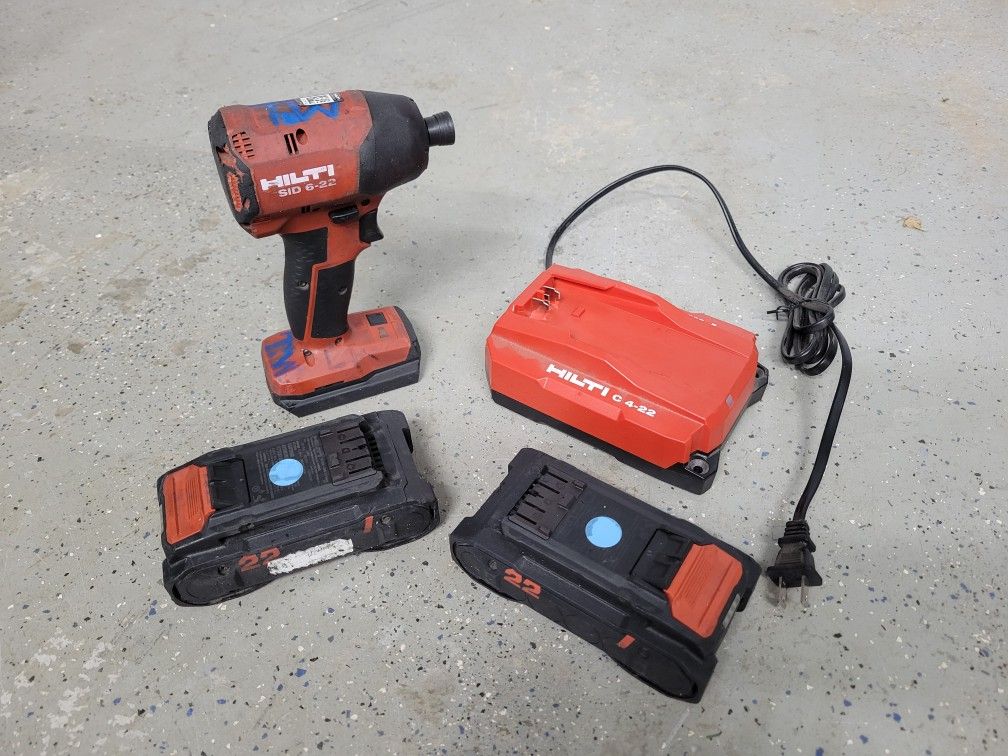 Hilti SID 6-22 Impact Driver Set