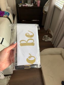 Bridesmaids sashes