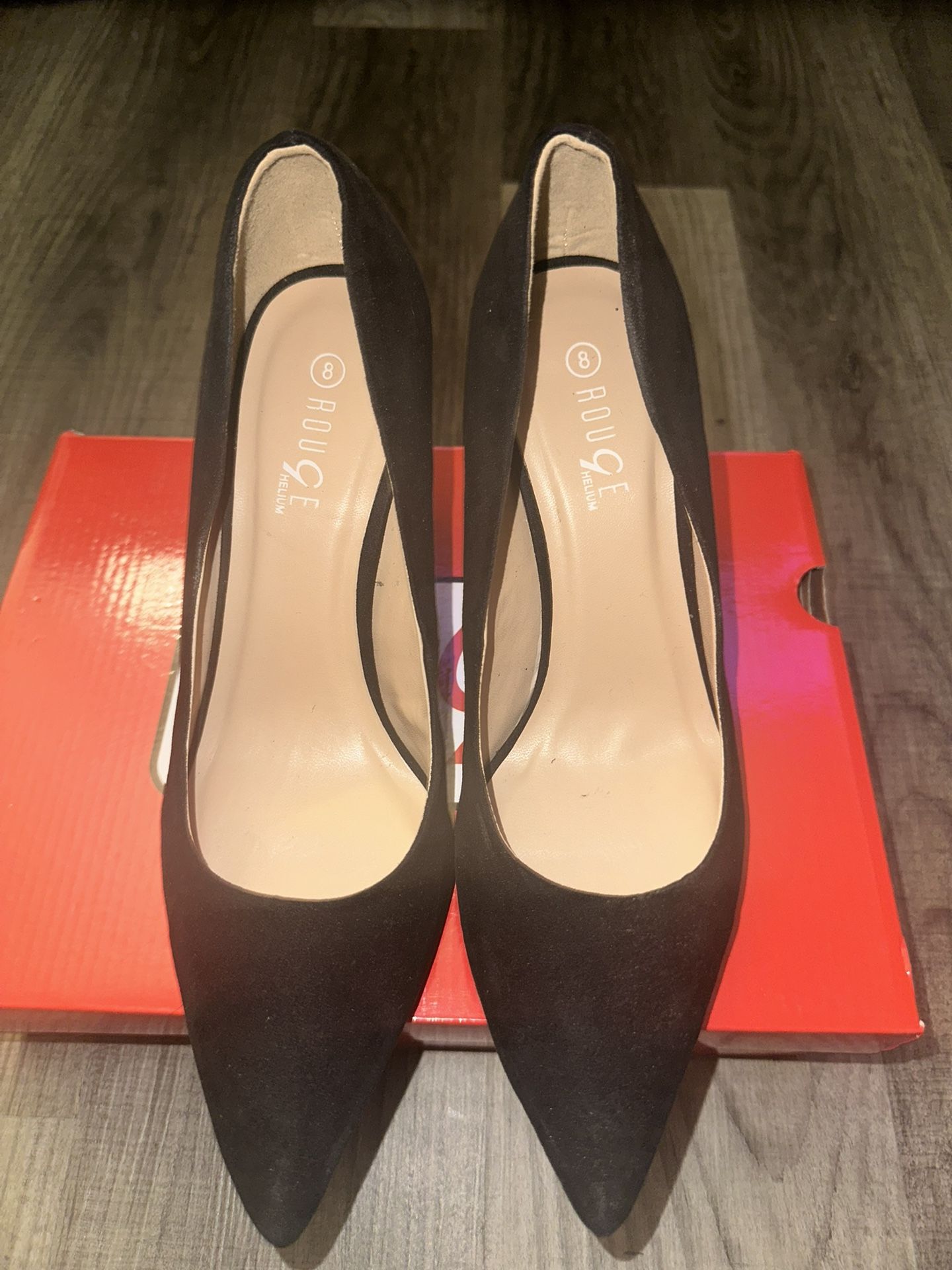Black Suede heels