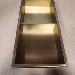 ALFI Brand ABNP1224 12" x 24"

Stainless Steel Vertical Double Shelf Shower Niche (Open Box)