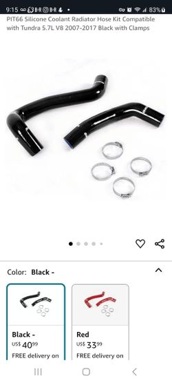 2007 Toyota Tundra 5.7 V8 Radiator Hoses Set