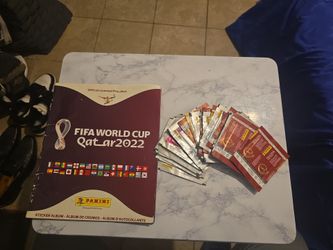 Fifa world cup 2022 with 34 unopened stickers