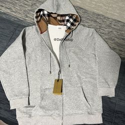 Burberry zip up