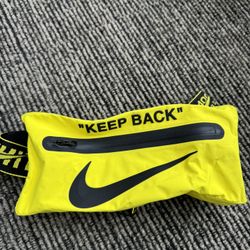 Off White x Nike Fanny Pack (Yellow/Black)