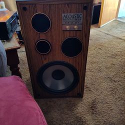 Acoustic Response Speaker.