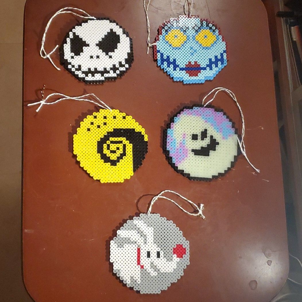 Perler beads nightmare before christmas deals