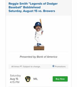 Brewers vs Dodgers Tickets