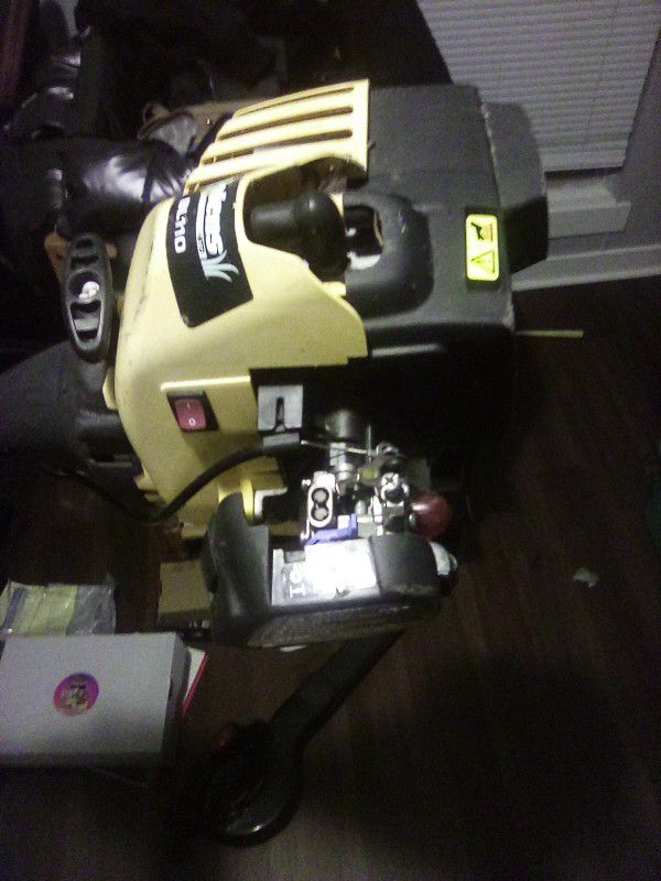 Gas Weed Eater & Electric Blower $60 Bucks For Both  & Subwoofer Box $45!