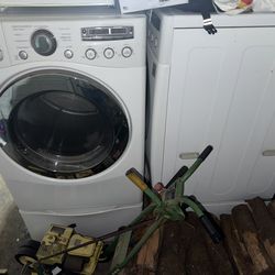 LG True Steam Senser Dry Washer And Dryer