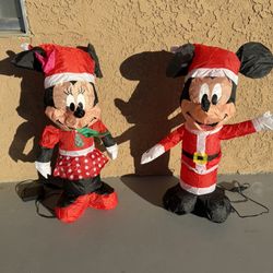 Mini Inflatable Mickey & Minnie 
