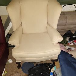 White Arm Chair 