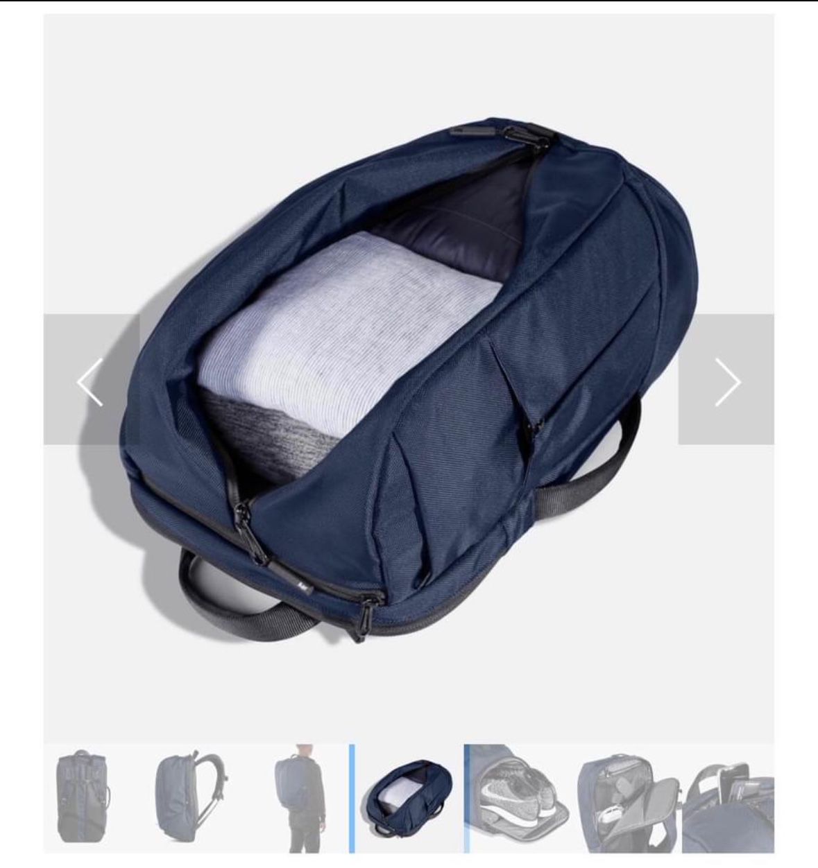 Aer Active Collection - Duffel Pack 2 Navy Backpack