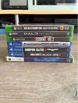Sealed Xbox & PlayStation Games
