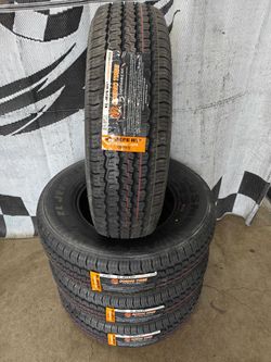 LT 235/80r17 "Brand New Cosmo El Jefe HT2 Load "E" Tires (55,000 mile warranty)