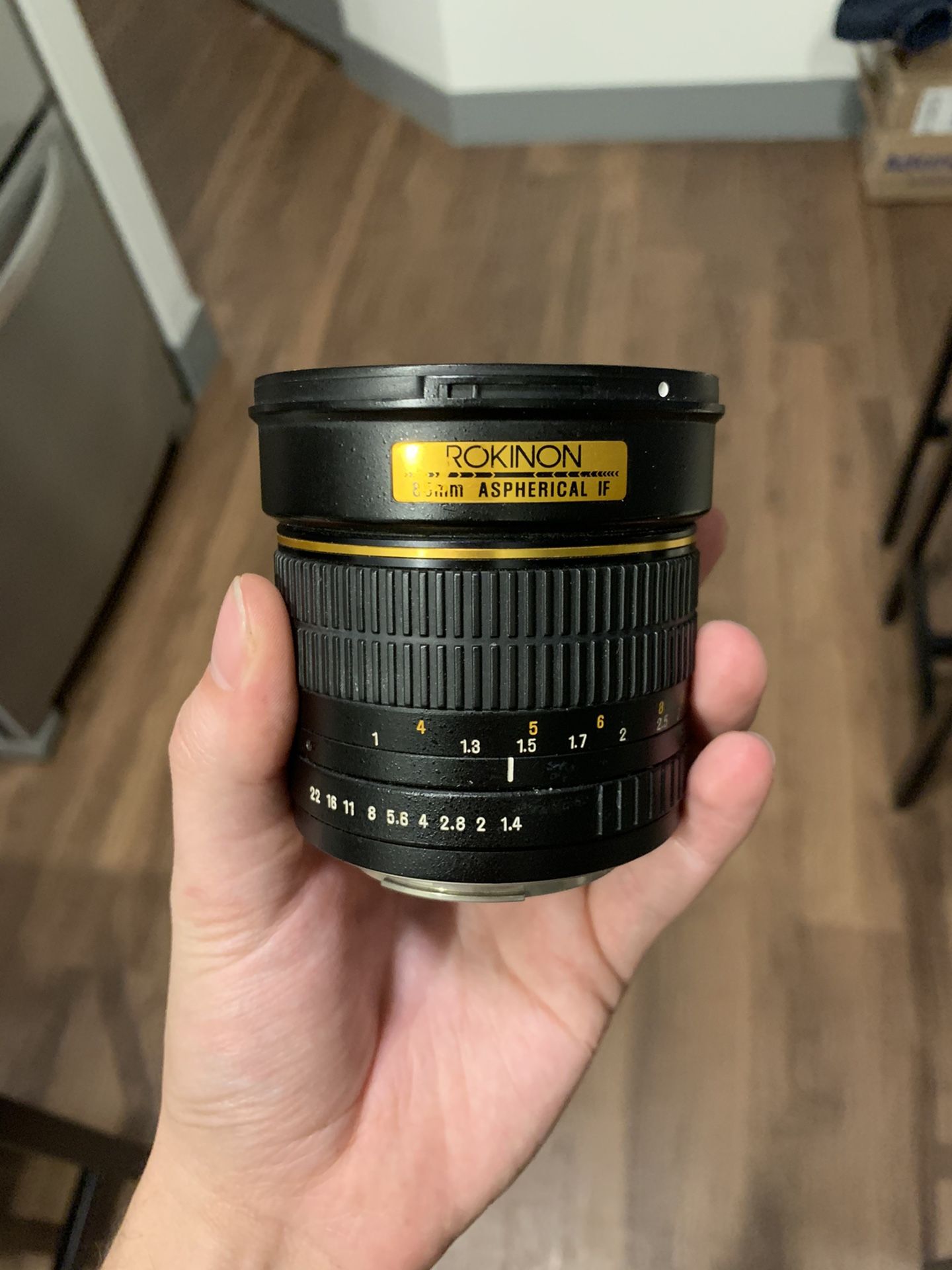 Rokinon 85mm f/1.4 Aspherical Lens for Canon DSLR