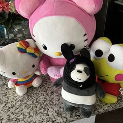 assorted plushies 